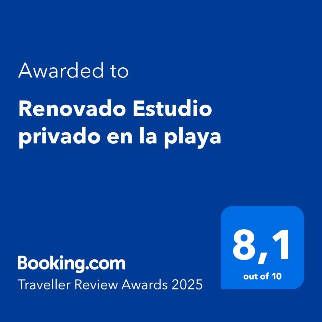 Renovado Estudio Privado En La Playa Valencia Eksteriør billede